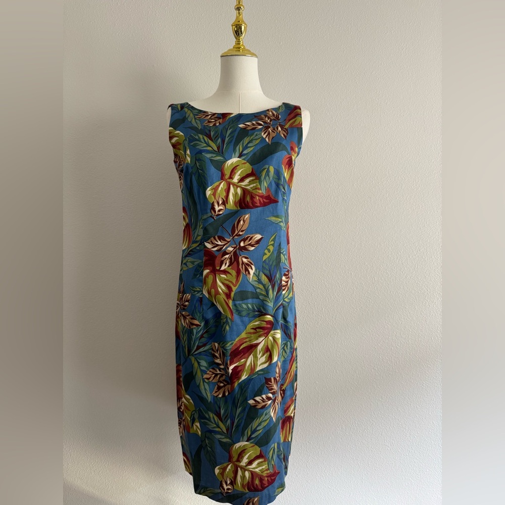 VTG Reyn Spooner Sleeveless Hawaiian Luau Tropical Women’s Sz S